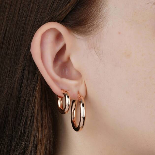 Gold Hoop Earrings